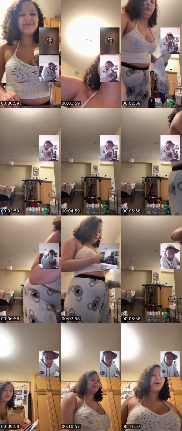 Contact-sheet preview of Starfire 🇮🇹🇯🇲's Liveme recording