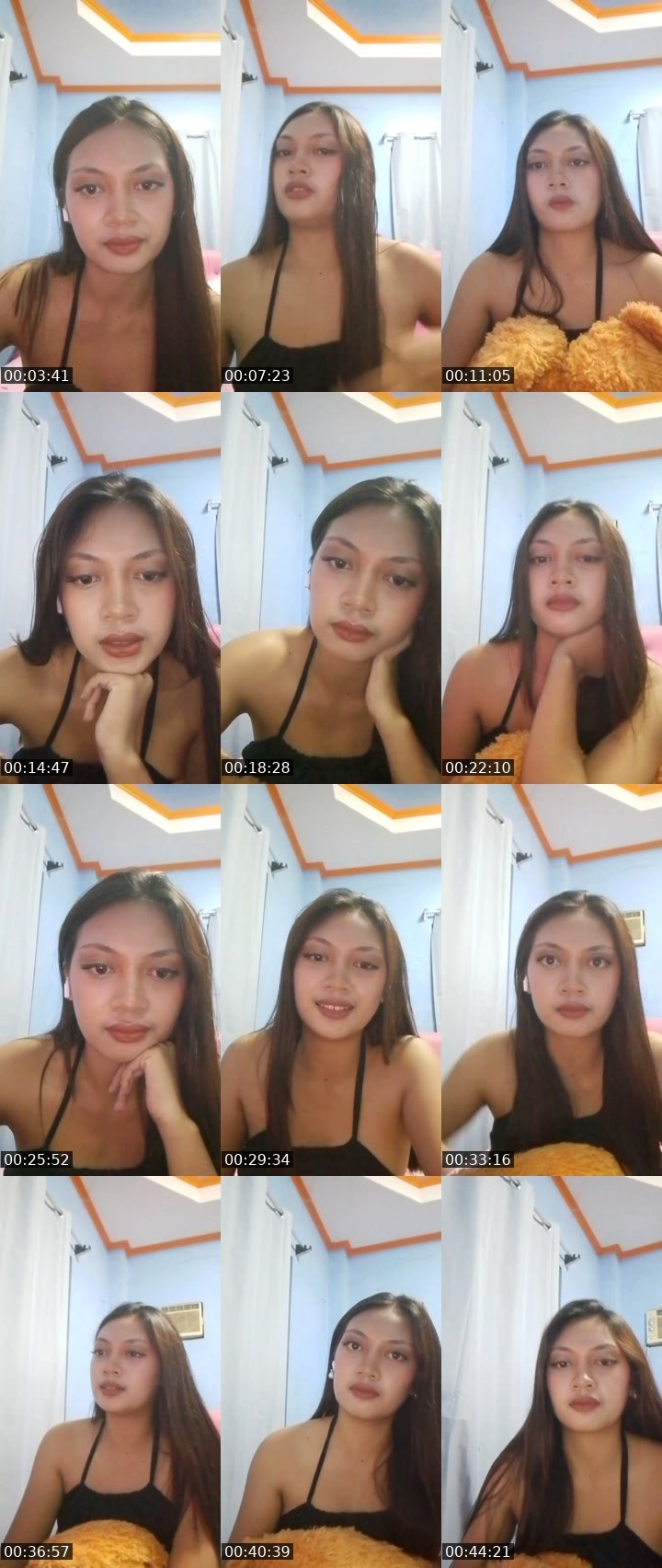 Contact-sheet preview of 🫅zyrah🌼's Liveme recording