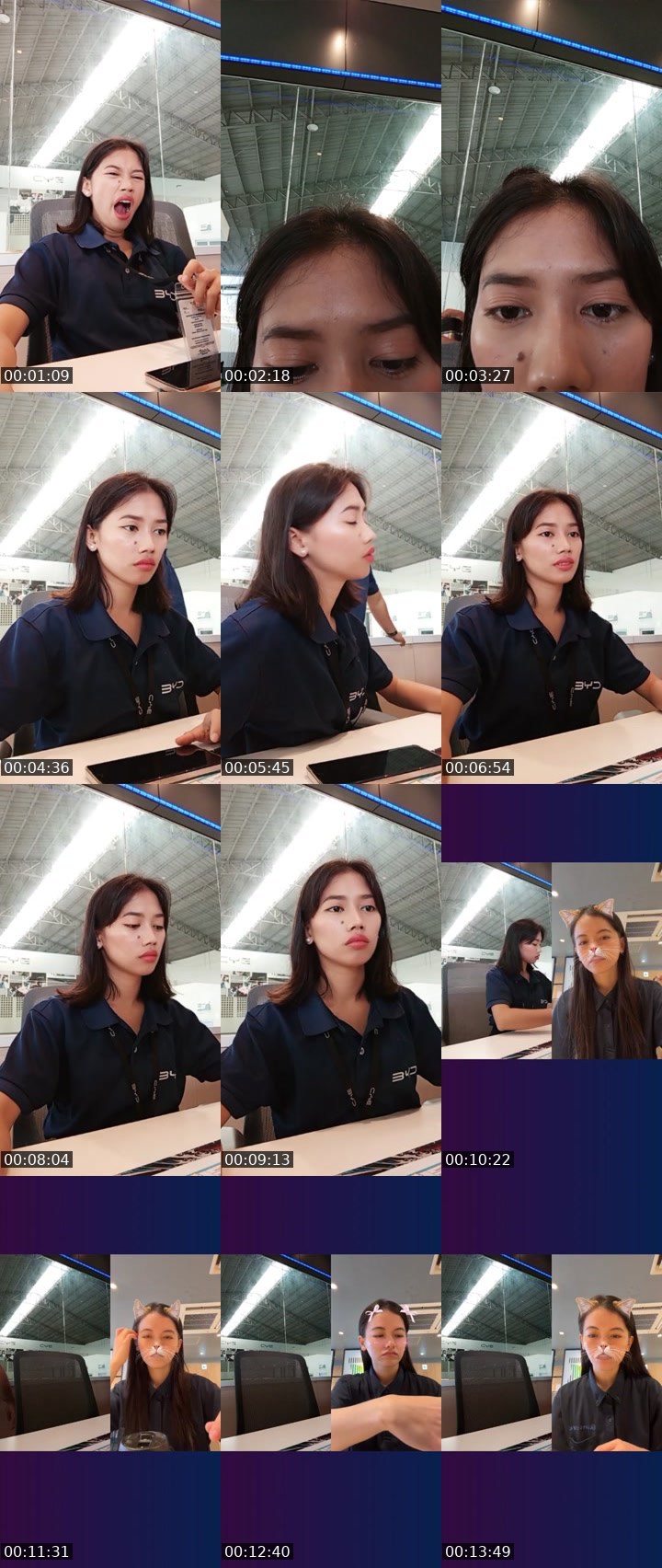Contact-sheet preview of ♛ ₚₕ Aya ✨'s Liveme recording