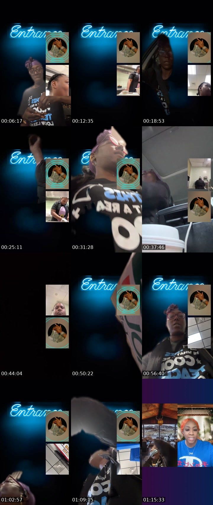 Contact-sheet preview of 👑ᴳᴺˢረᴀㄥᵉᵉᶻʸ⁴2⁰💨's Liveme recording