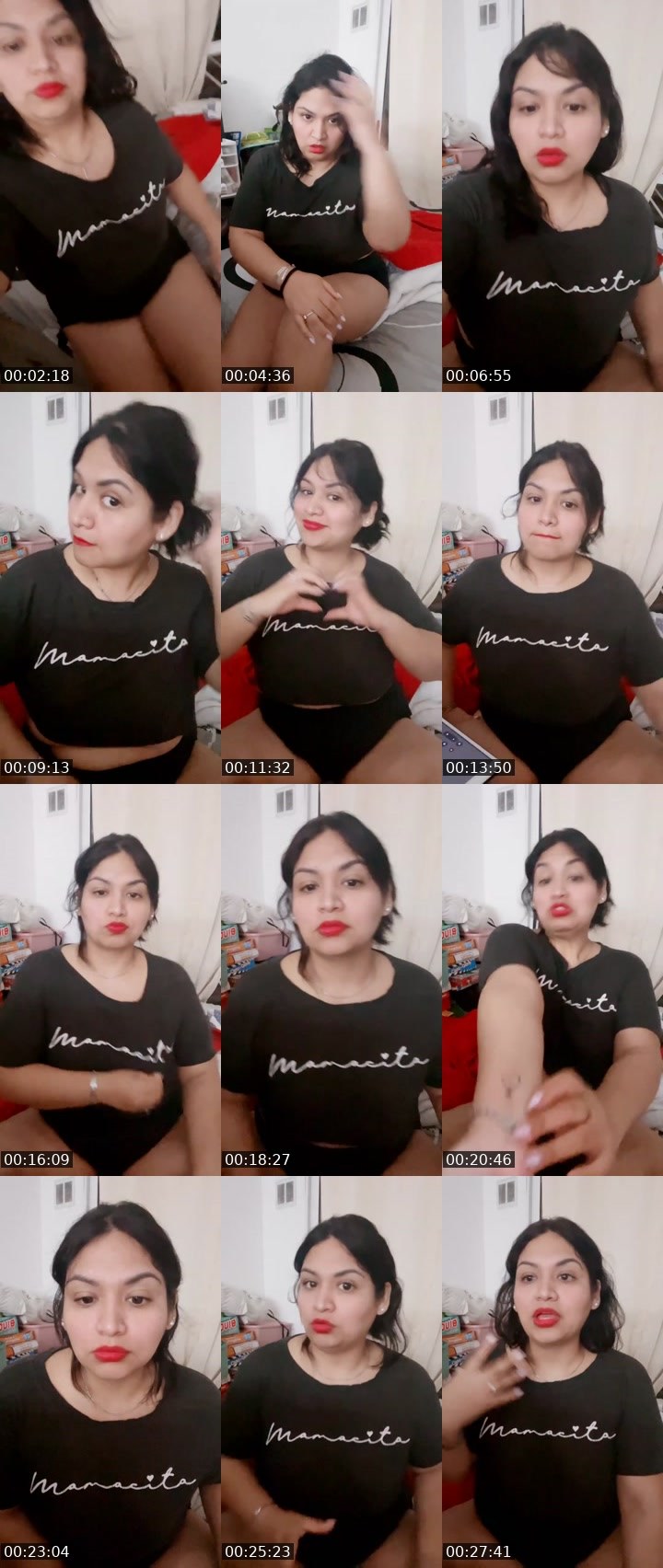 Contact-sheet preview of Solangecharlot💋's Liveme recording