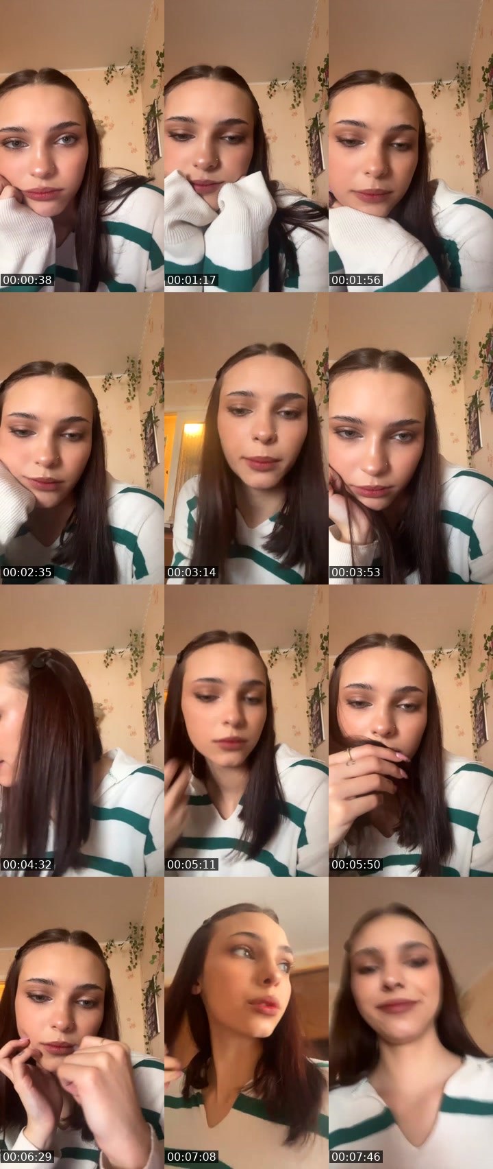 Contact-sheet preview of Dashka_666's Liveme recording