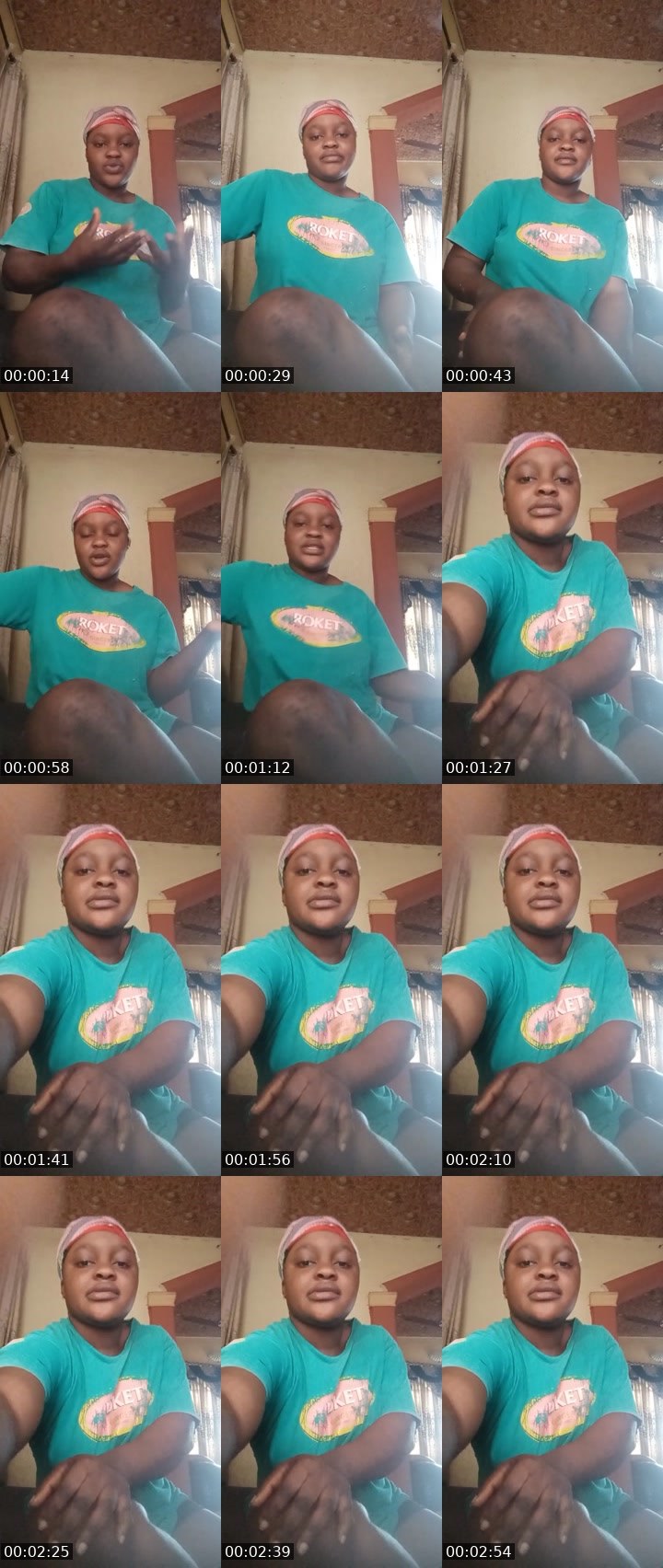 Contact-sheet preview of hipstar's Liveme recording