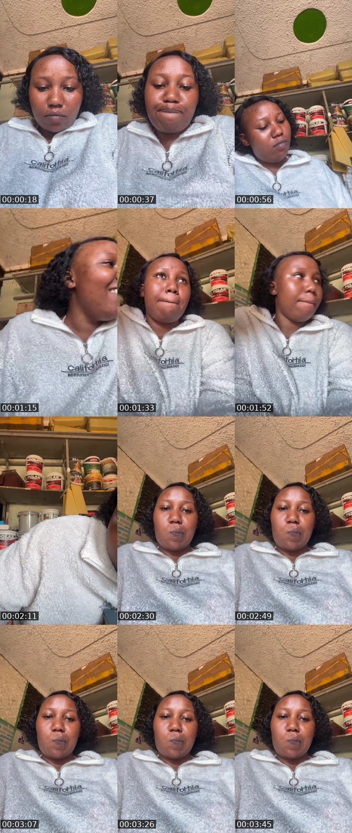 Contact-sheet preview of Riley-360401901's Liveme recording