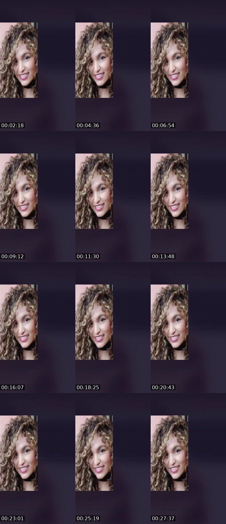 Contact-sheet preview of kamylla 🫦🔥's Liveme recording