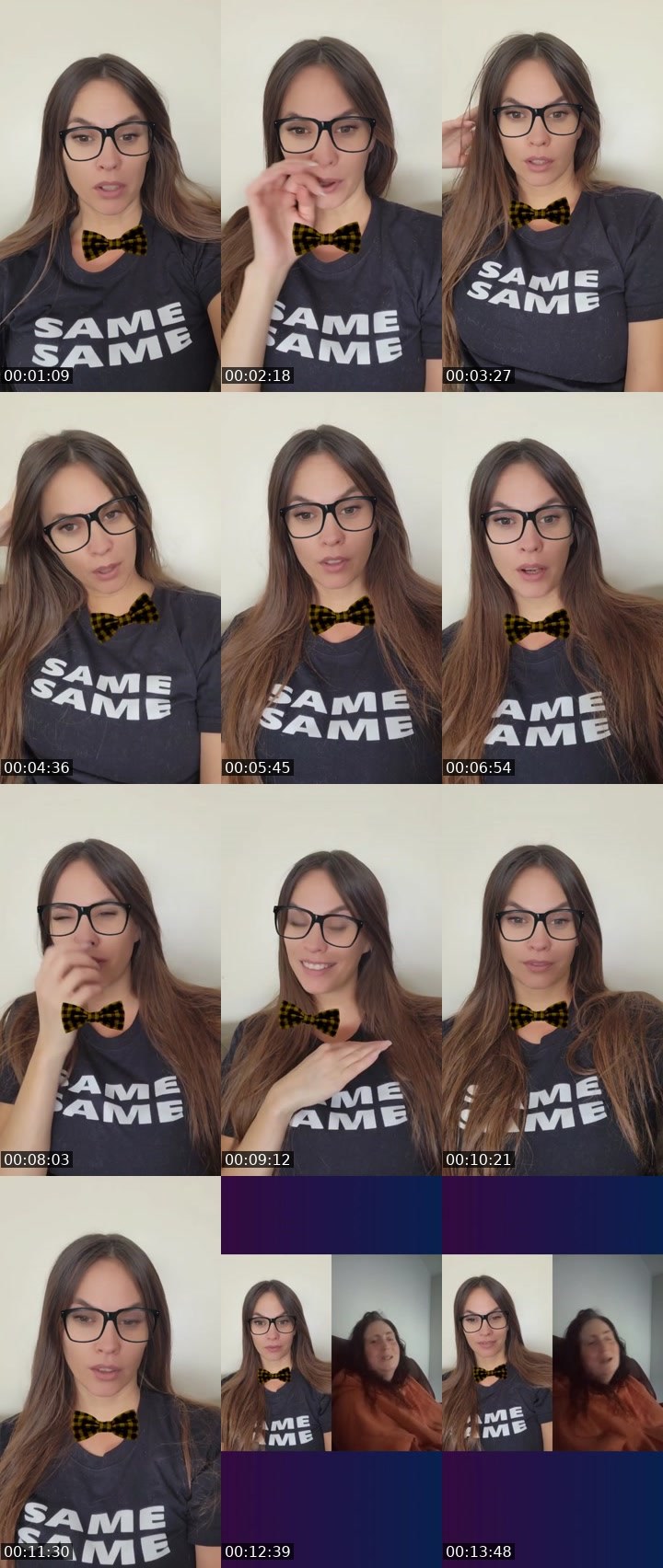Contact-sheet preview of 🐝Keeper🌼🎁's Liveme recording