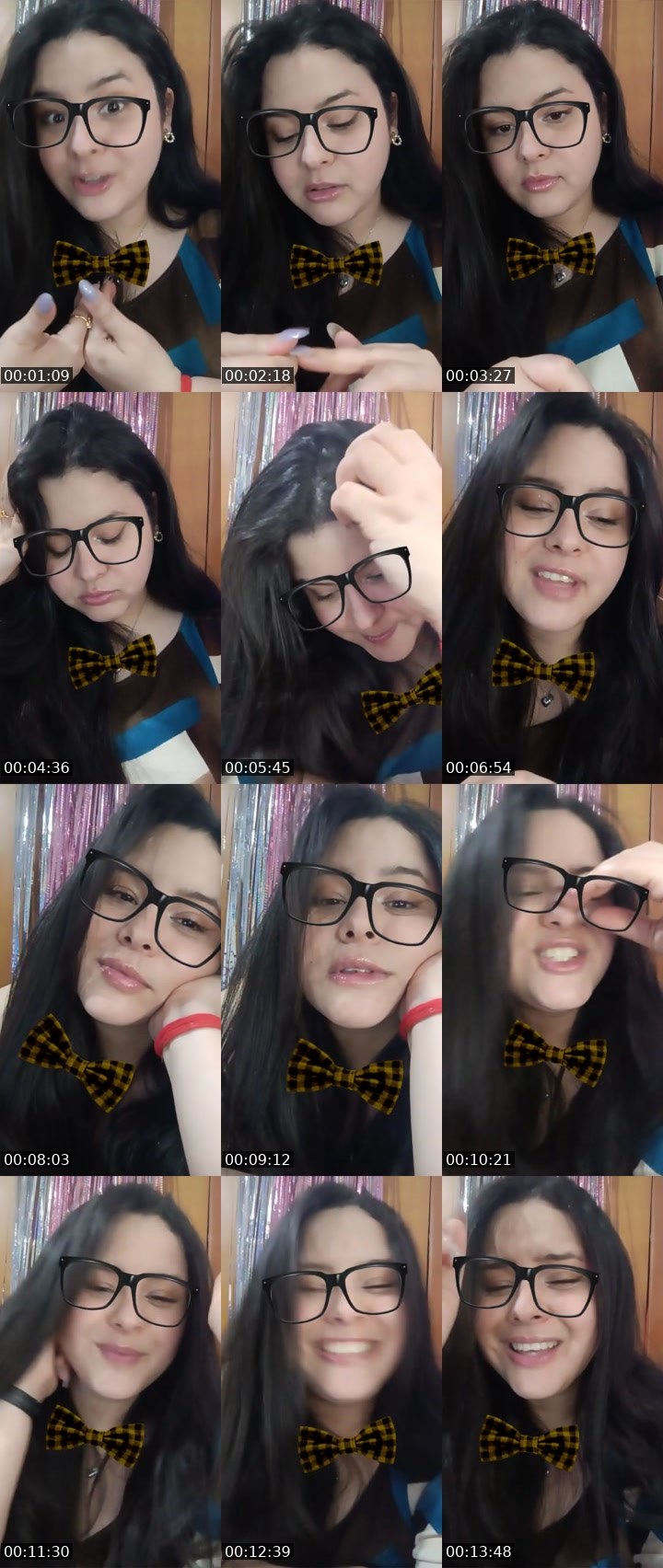 Contact-sheet preview of 💜Marial🪽✨🌋's Liveme recording