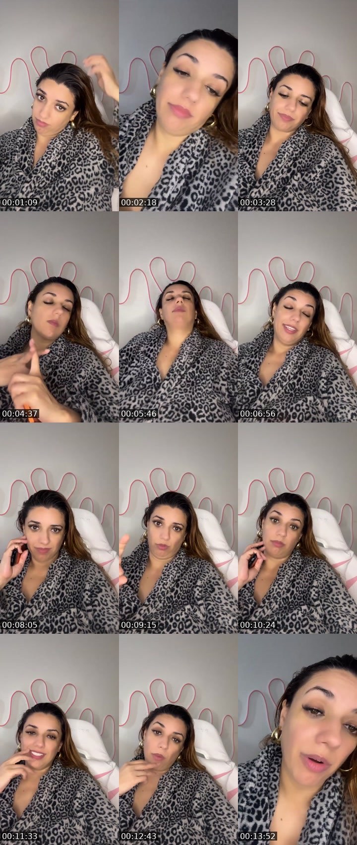 Contact-sheet preview of Line Ribeiro 😎's Liveme recording