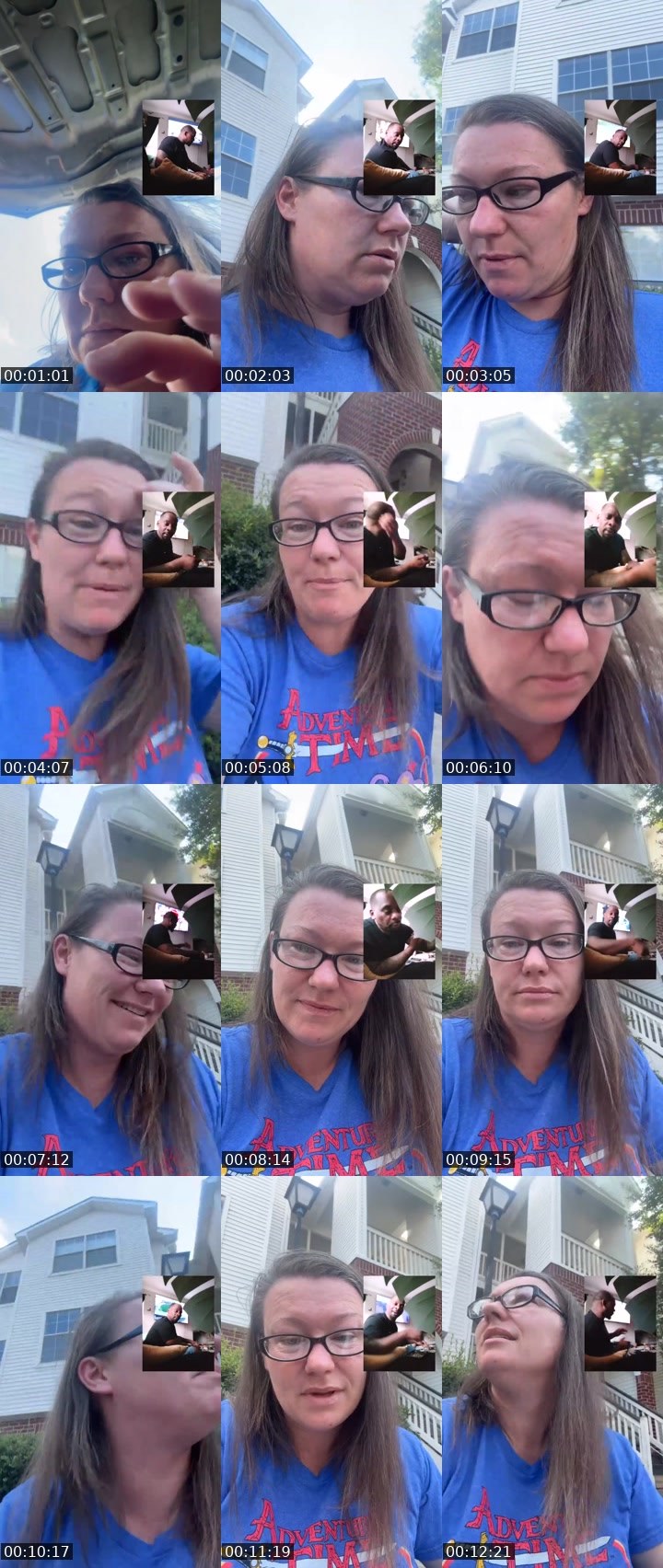 Contact-sheet preview of AmberSmith91's Liveme recording
