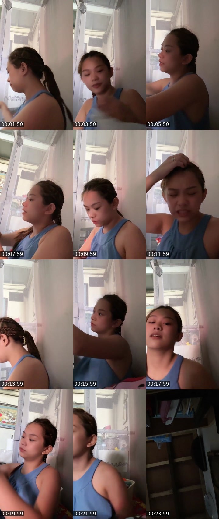 Contact-sheet preview of ♛ ₚₕ Stephy💫 ꈤꉣ's Liveme recording