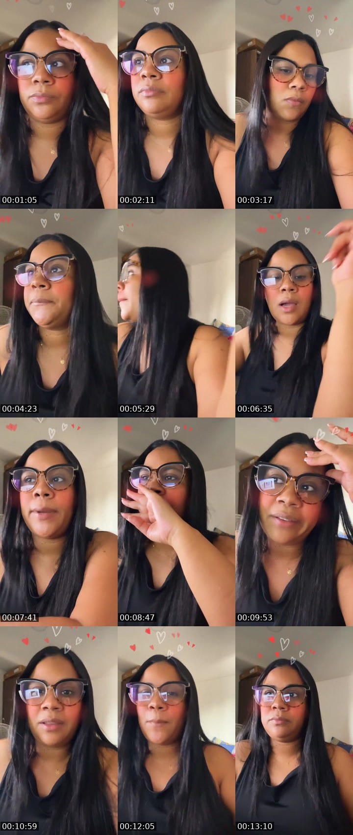 Contact-sheet preview of 🧸Bɾσɯɳιҽ🪐💜's Liveme recording
