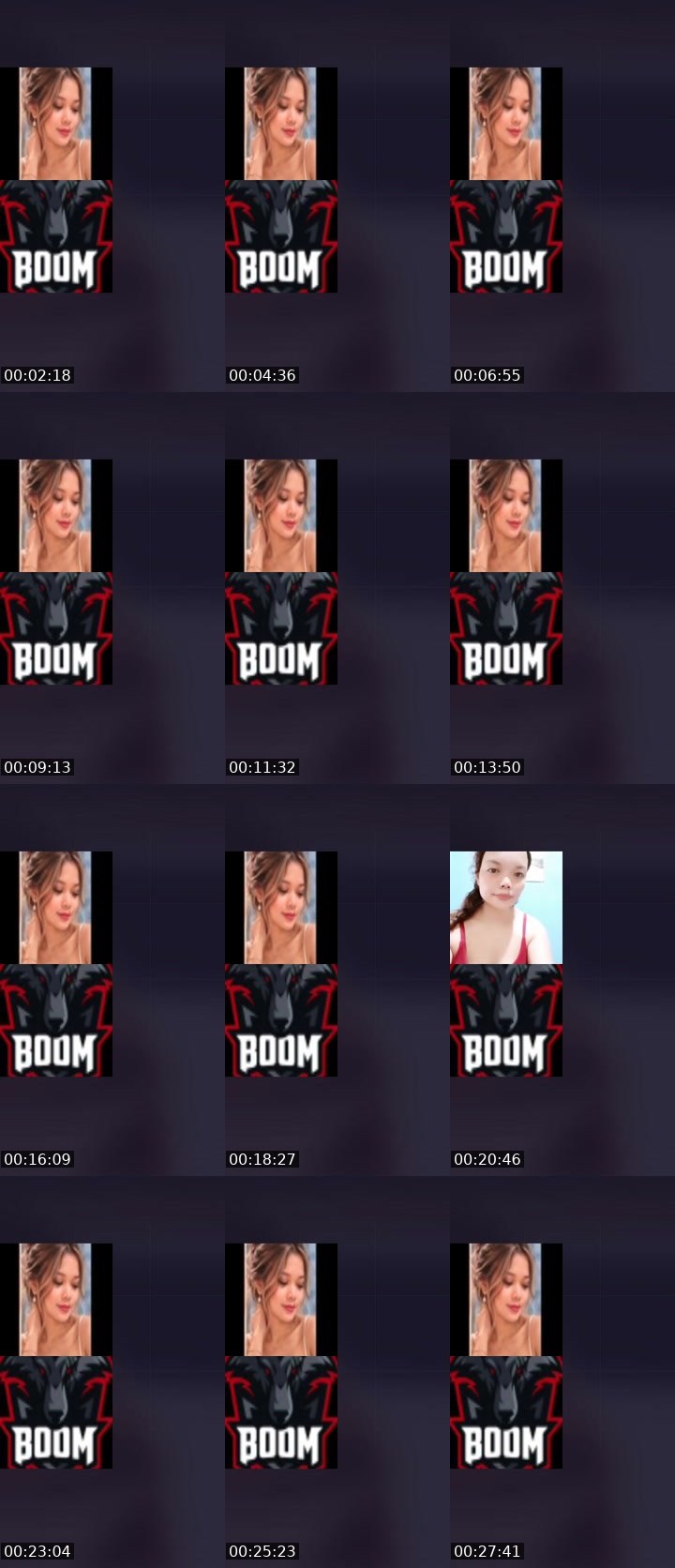 Contact-sheet preview of ☝❤️🐺Shine💸's Liveme recording
