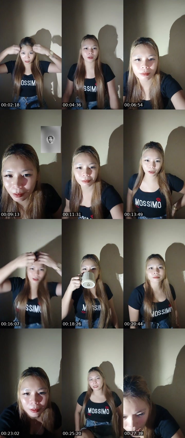 Contact-sheet preview of 👸 chealsea 🫧's Liveme recording