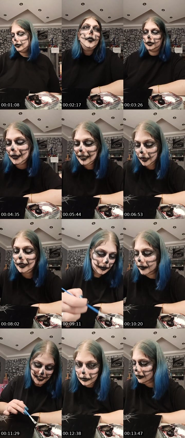 Contact-sheet preview of Lin❤'s Liveme recording