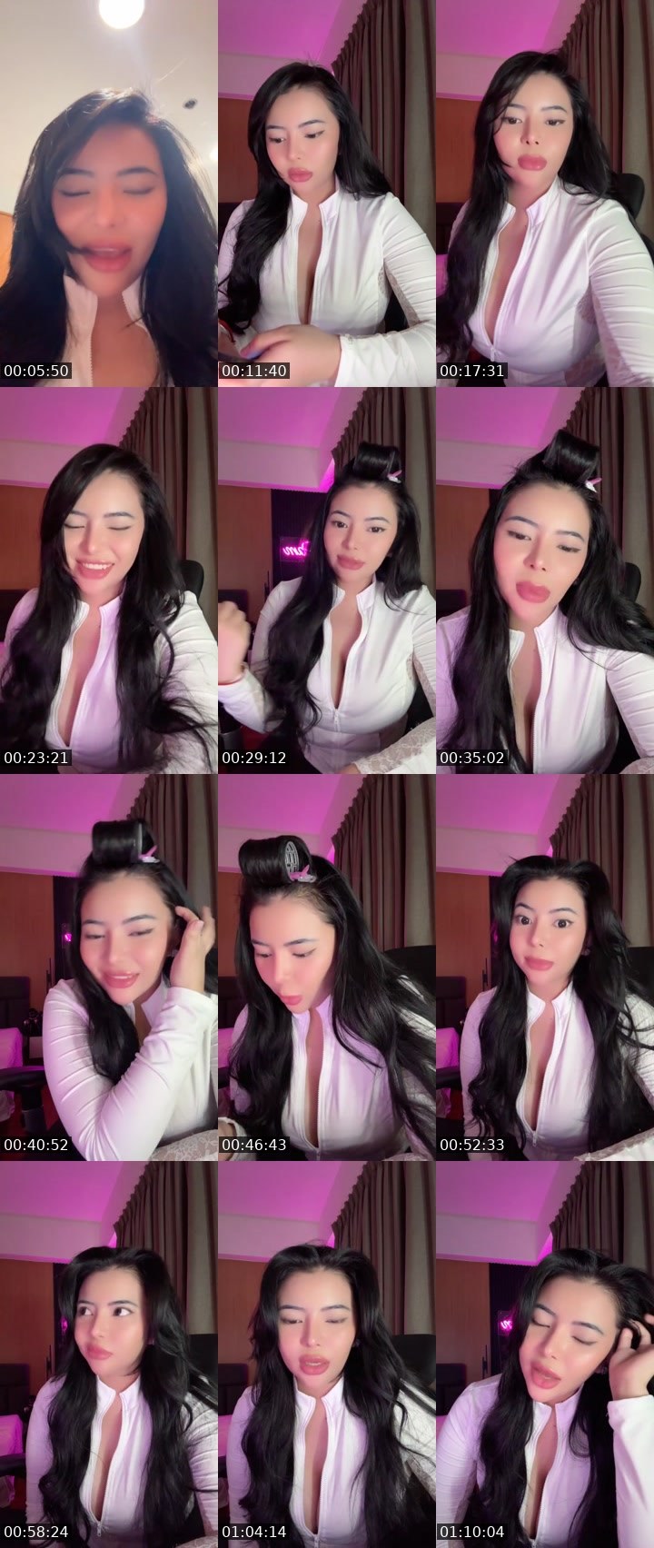 Contact-sheet preview of 💋 𝓼𝔀𝓮𝓮𝓽𝓲𝓮𝓟's Liveme recording