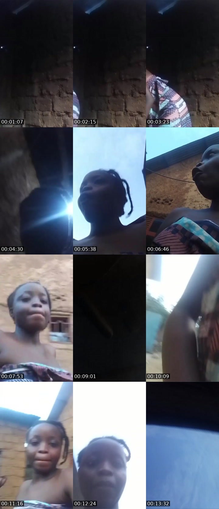 Contact-sheet preview of Nina Nice's Liveme recording