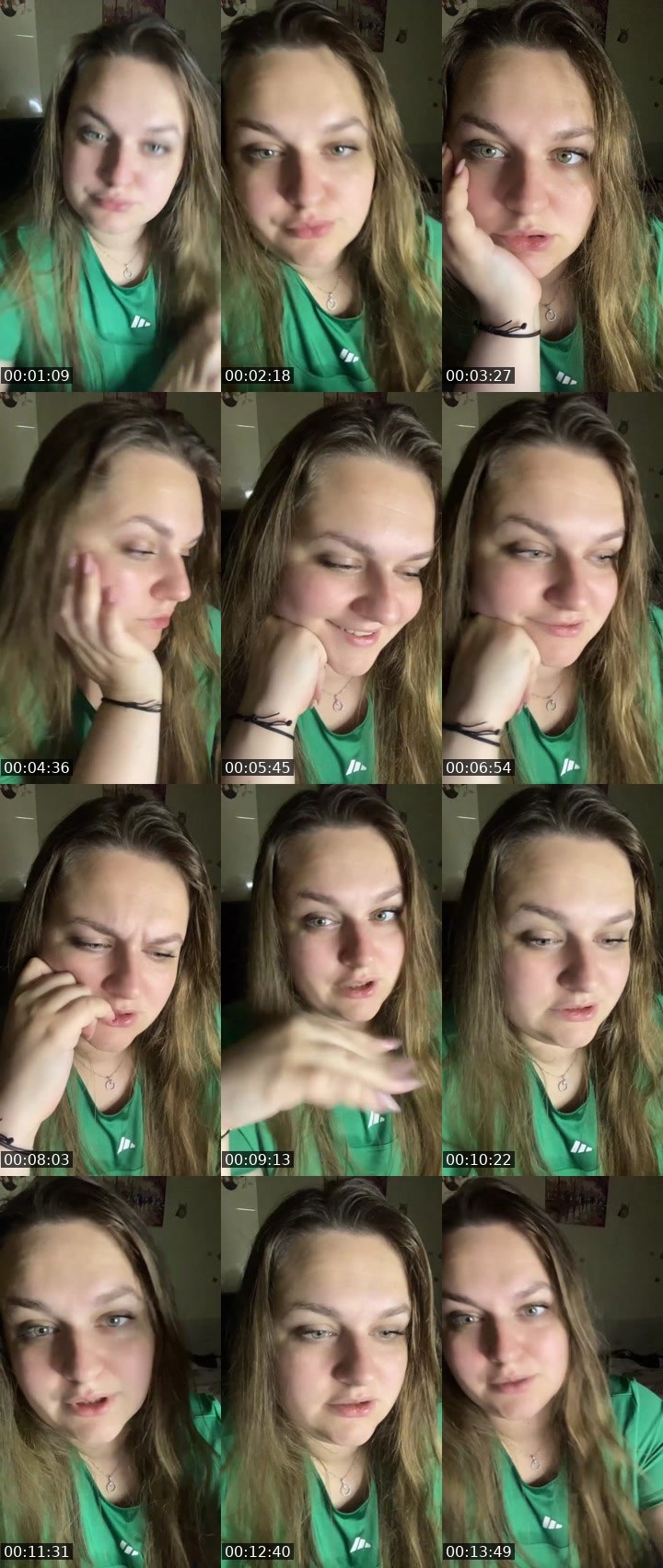 Contact-sheet preview of ✨ᒪᗩᑎᗩᒪIGᕼT✨'s Liveme recording