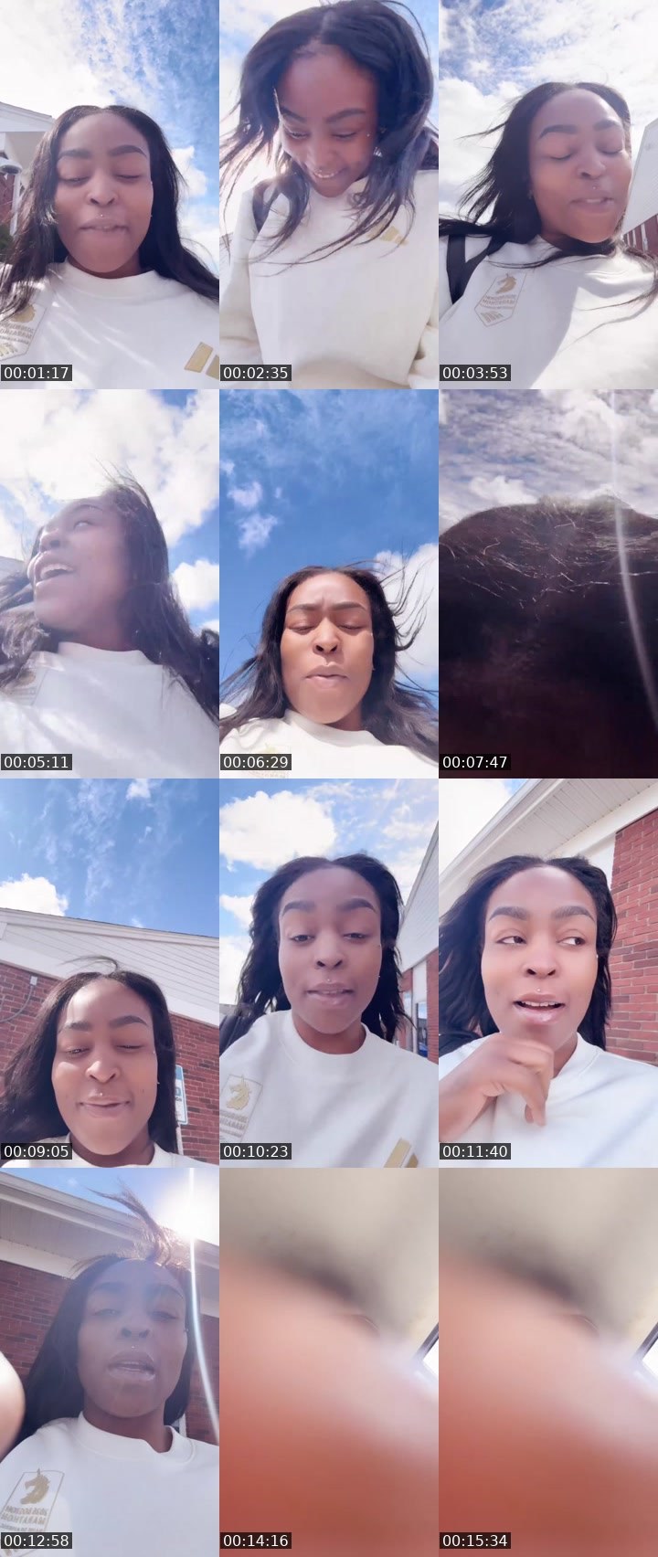Contact-sheet preview of Mèchelle2.0's Liveme recording