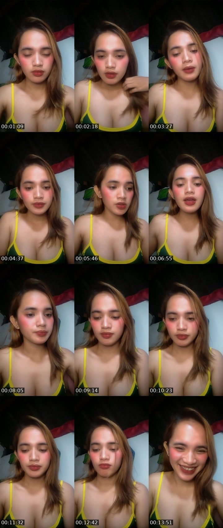 Contact-sheet preview of ᴵᴬ💎Cazumi🌷's Liveme recording