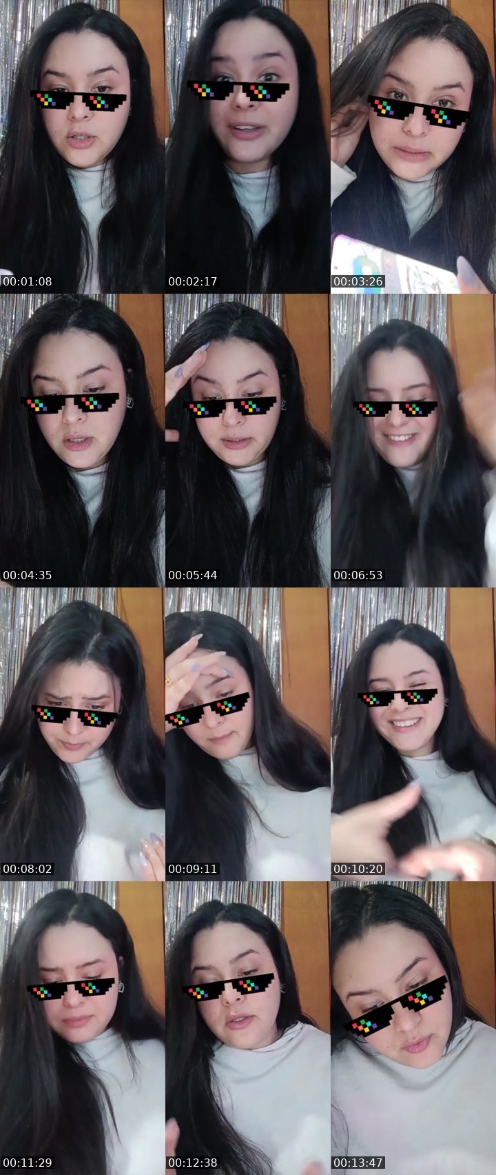 Contact-sheet preview of 💜Marial🪽✨🌋's Liveme recording