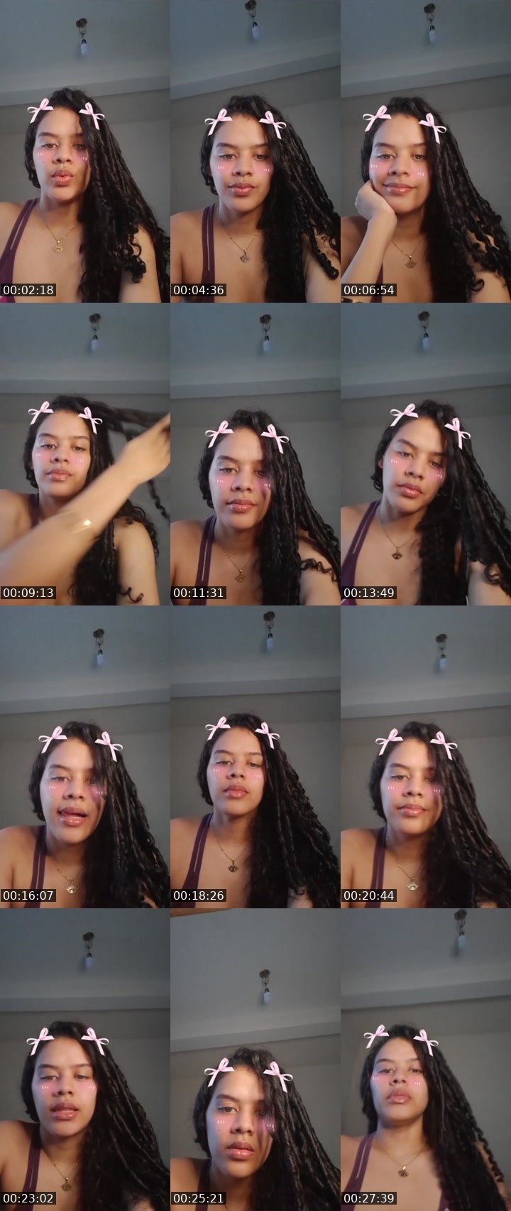 Contact-sheet preview of 💠Annys👁's Liveme recording
