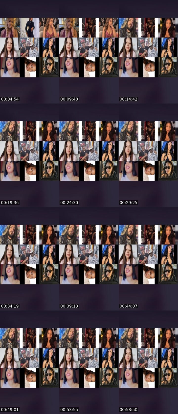 Contact-sheet preview of Eddie Kane 49's Liveme recording