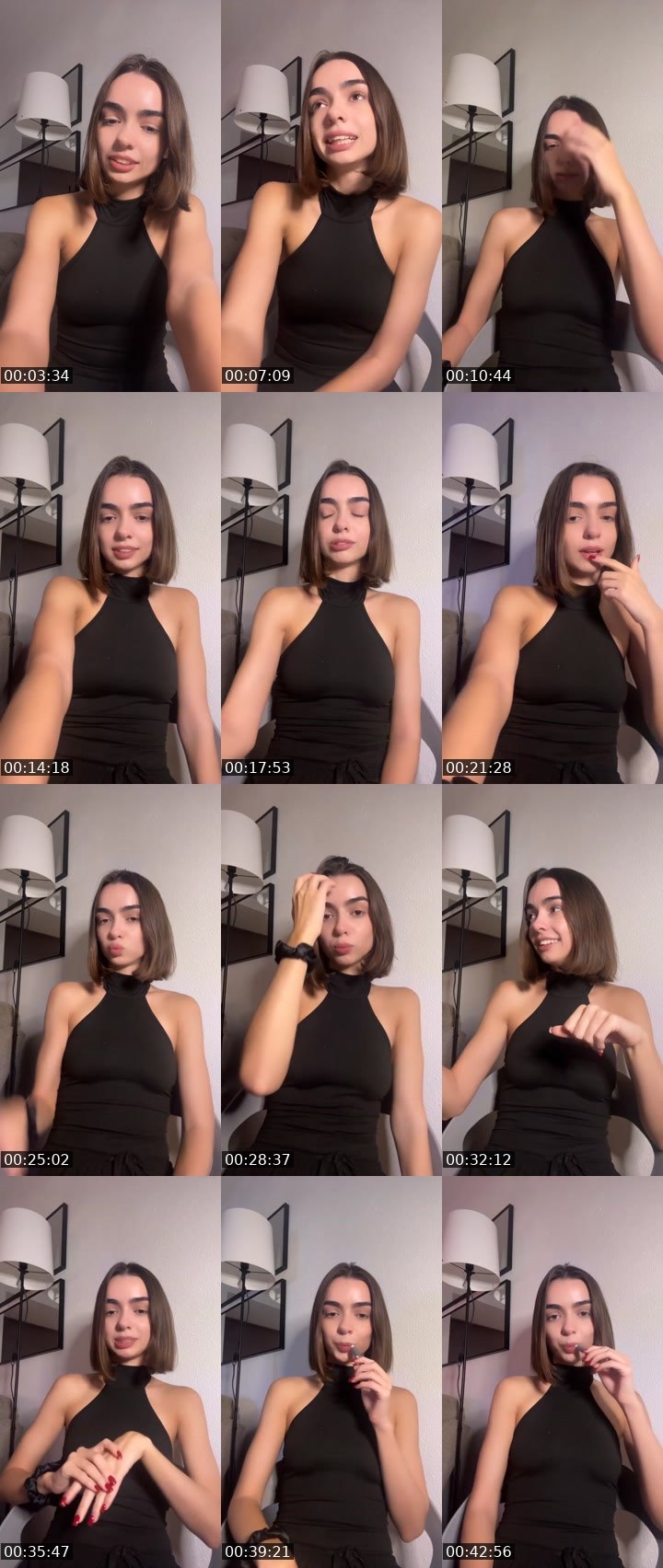 Contact-sheet preview of Maryangel🤍🥥's Liveme recording