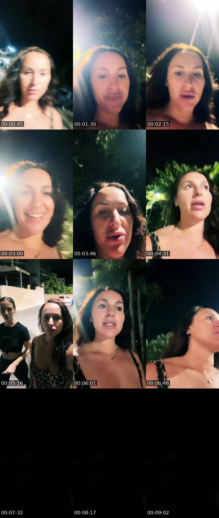 Contact-sheet preview of Miss Nino's Liveme recording