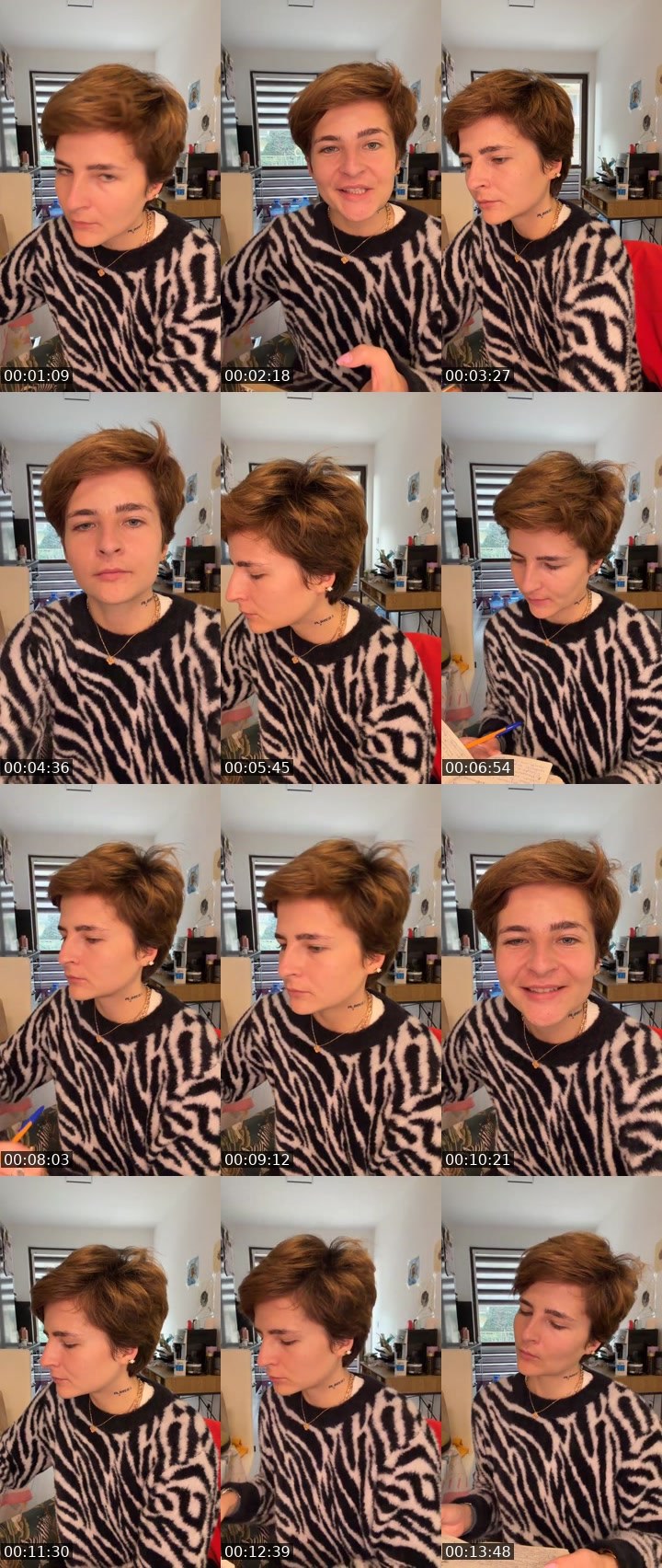 Contact-sheet preview of ❤️Buba❤️'s Liveme recording