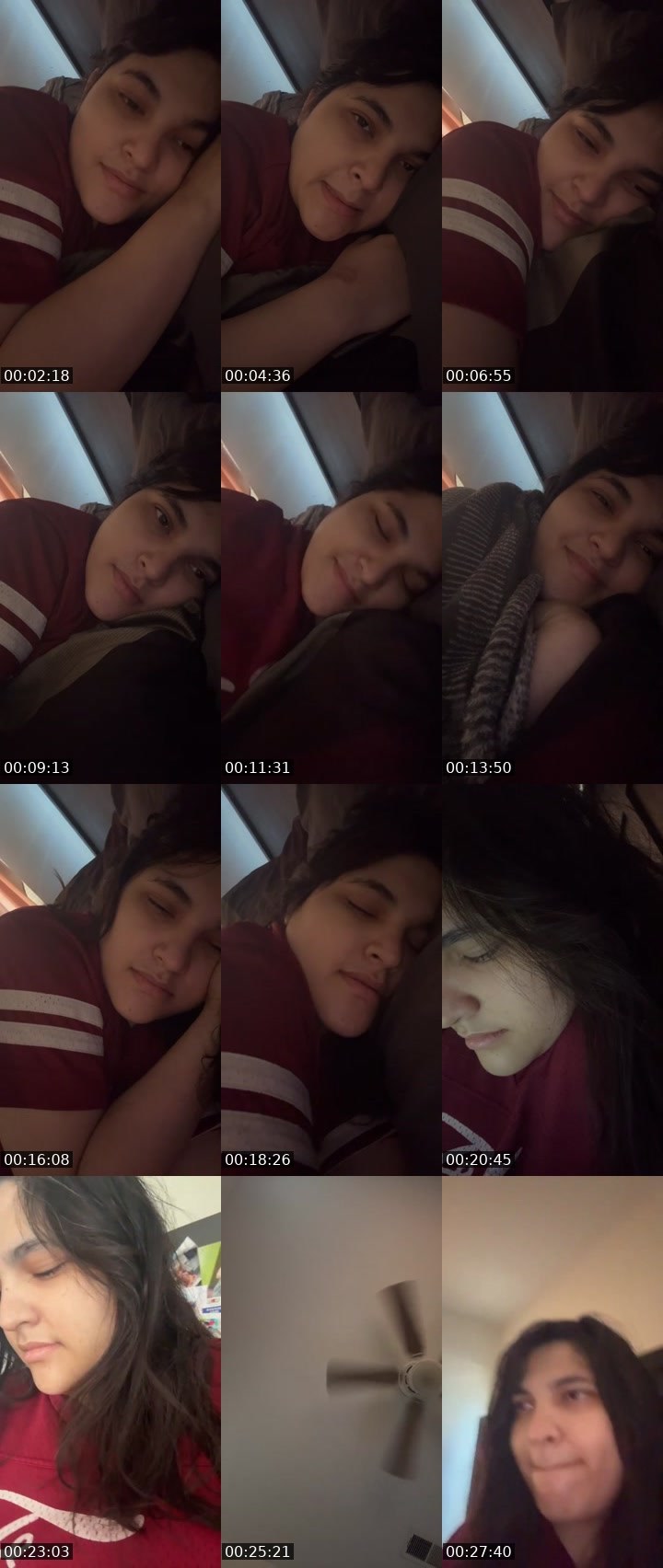 Contact-sheet preview of Kimm h cod-365626026's Liveme recording