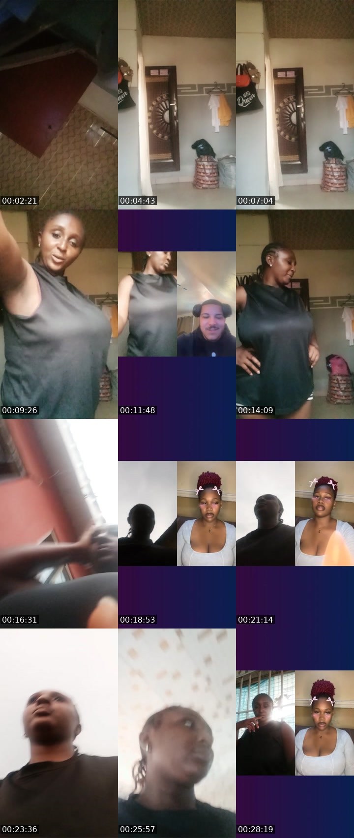 Contact-sheet preview of Jade wire😎's Liveme recording