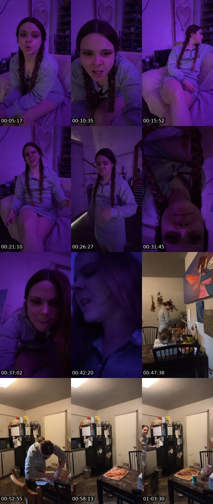 Contact-sheet preview of Princess_bananajoe's Liveme recording