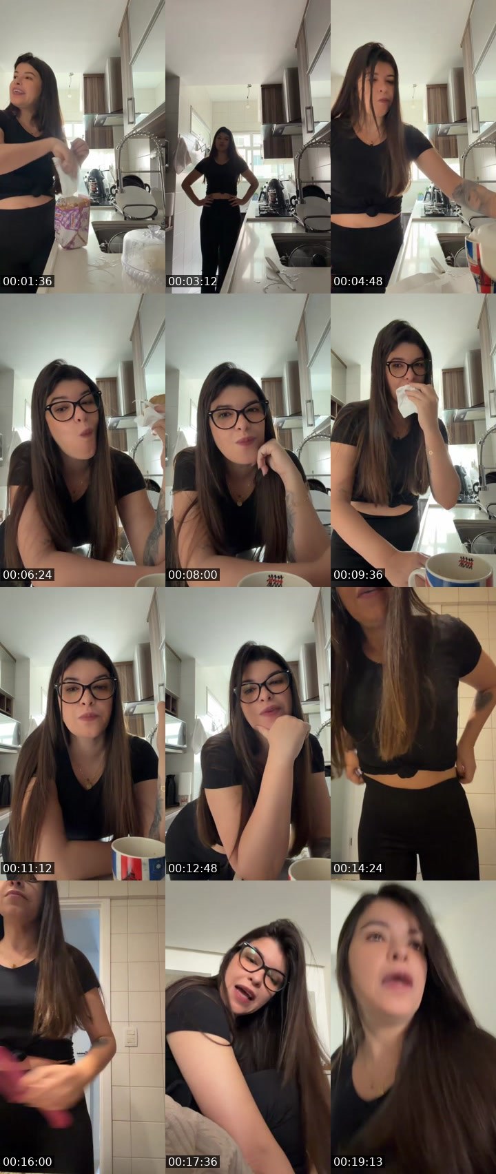 Contact-sheet preview of Escorpiana 🦂🎯's Liveme recording