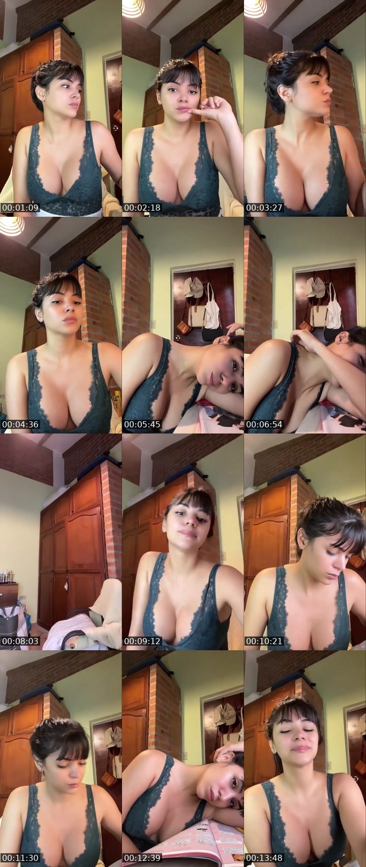 Contact-sheet preview of Katvie's Liveme recording