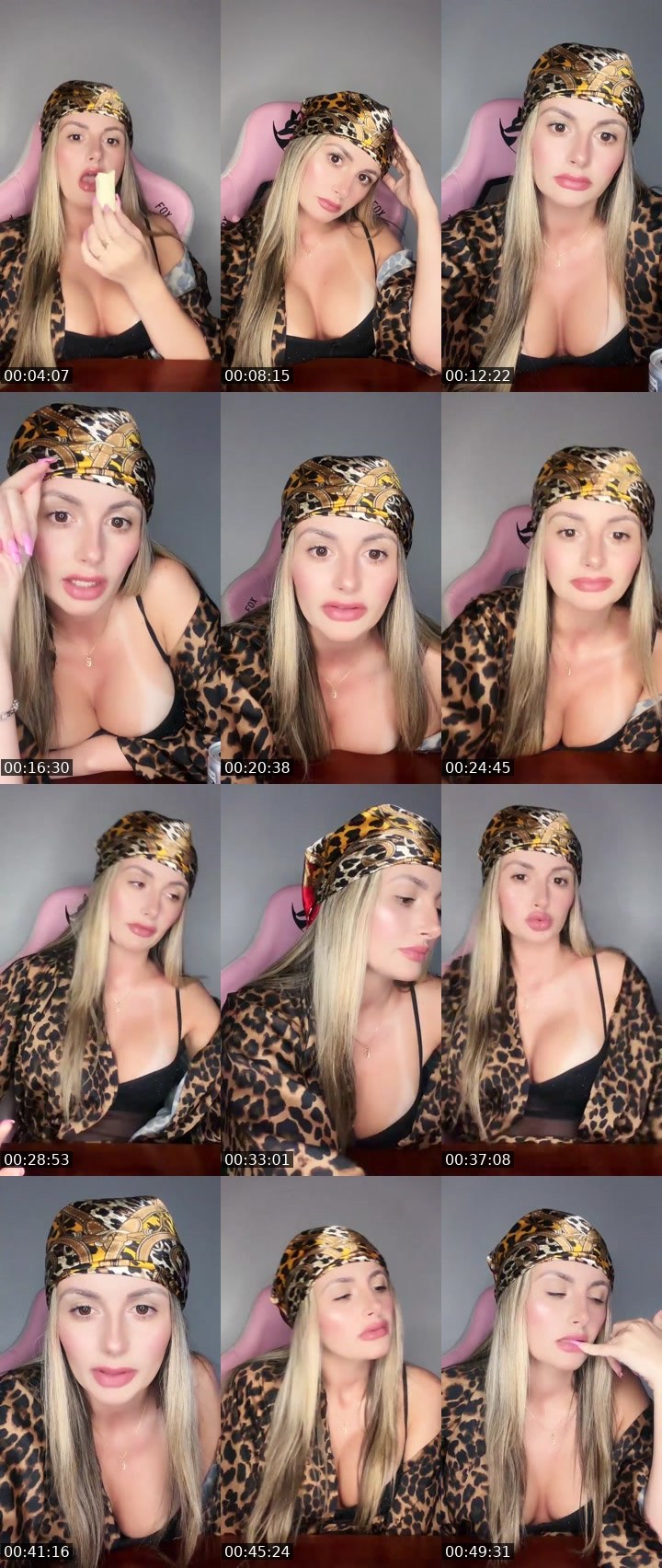 Contact-sheet preview of biamiau's Liveme recording