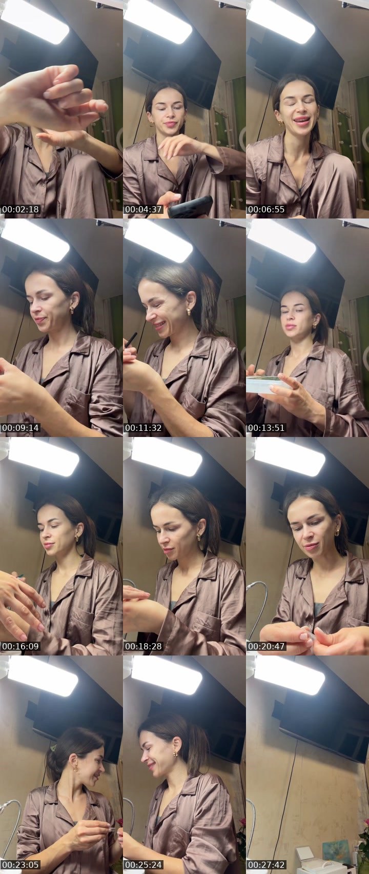 Contact-sheet preview of TROPICANA WOMAN 🐾's Liveme recording