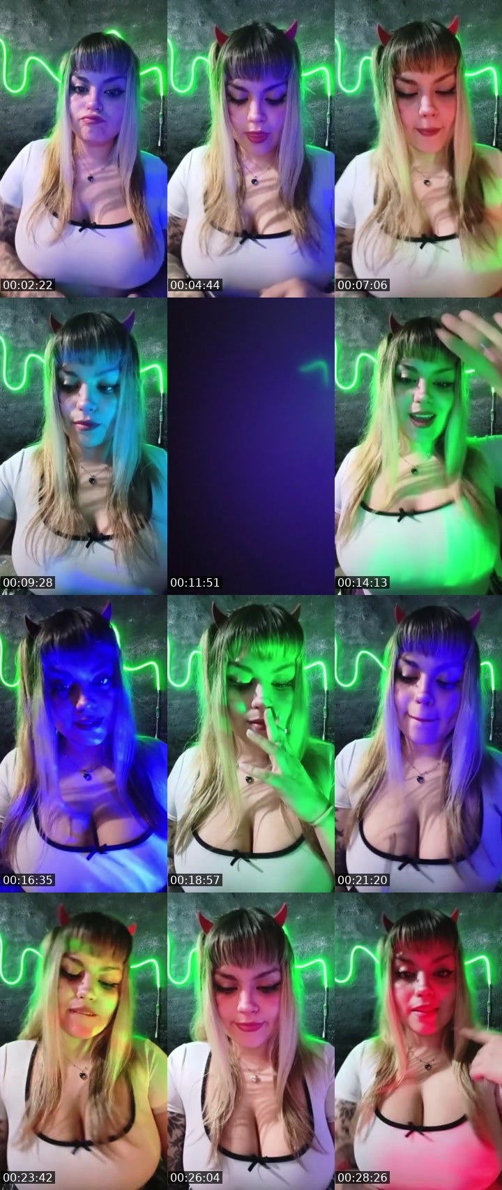 Contact-sheet preview of ꪑꪮꪮꪀ🫧⃝𖤐's Liveme recording