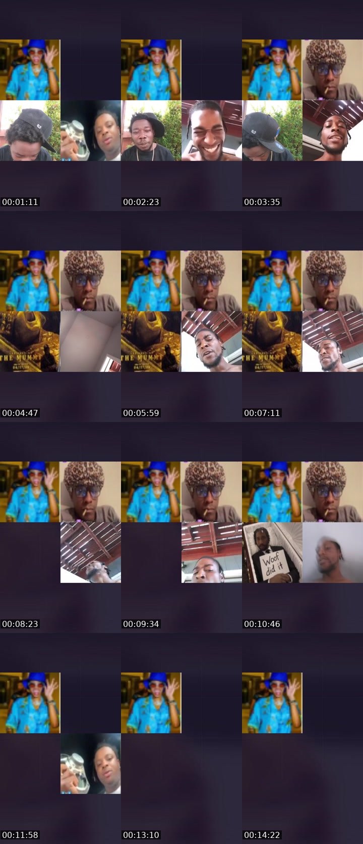 Contact-sheet preview of 💔Juk!ee's Liveme recording