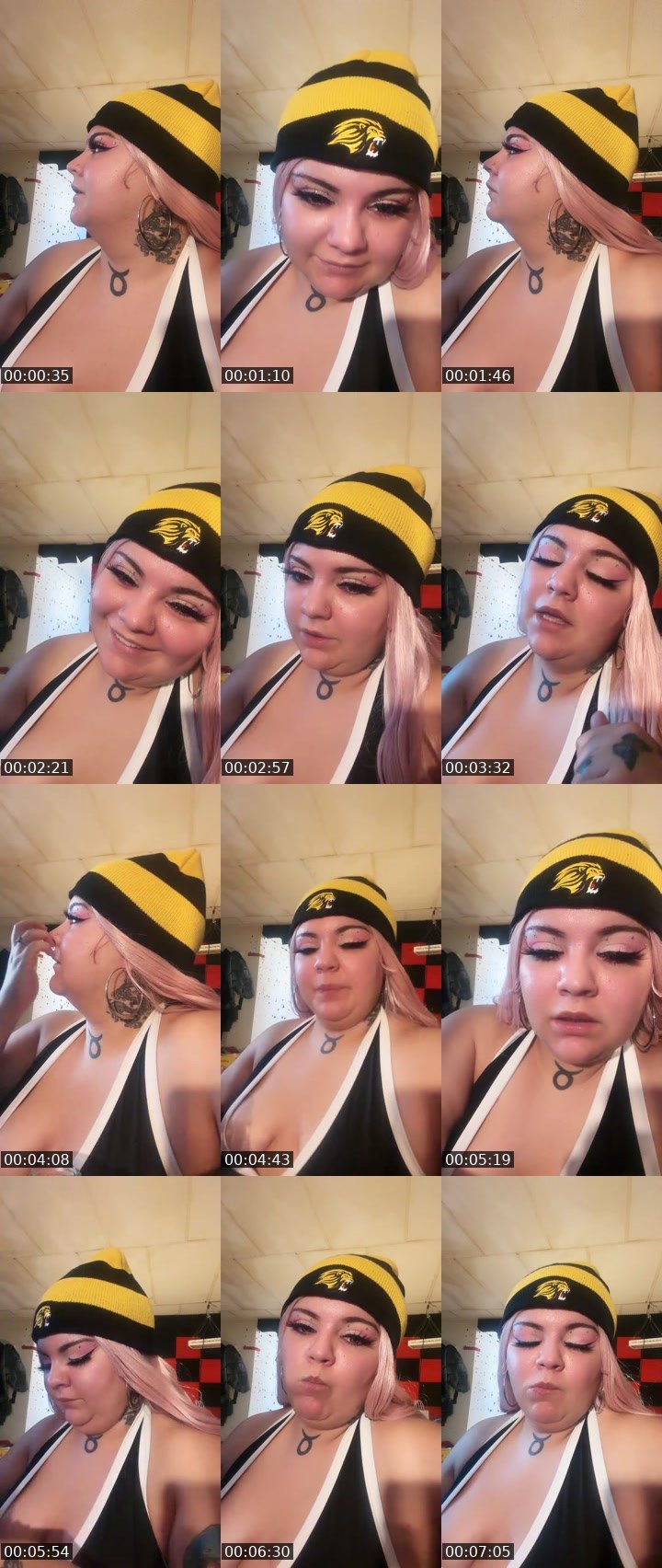Contact-sheet preview of Touchedby_icy's Liveme recording