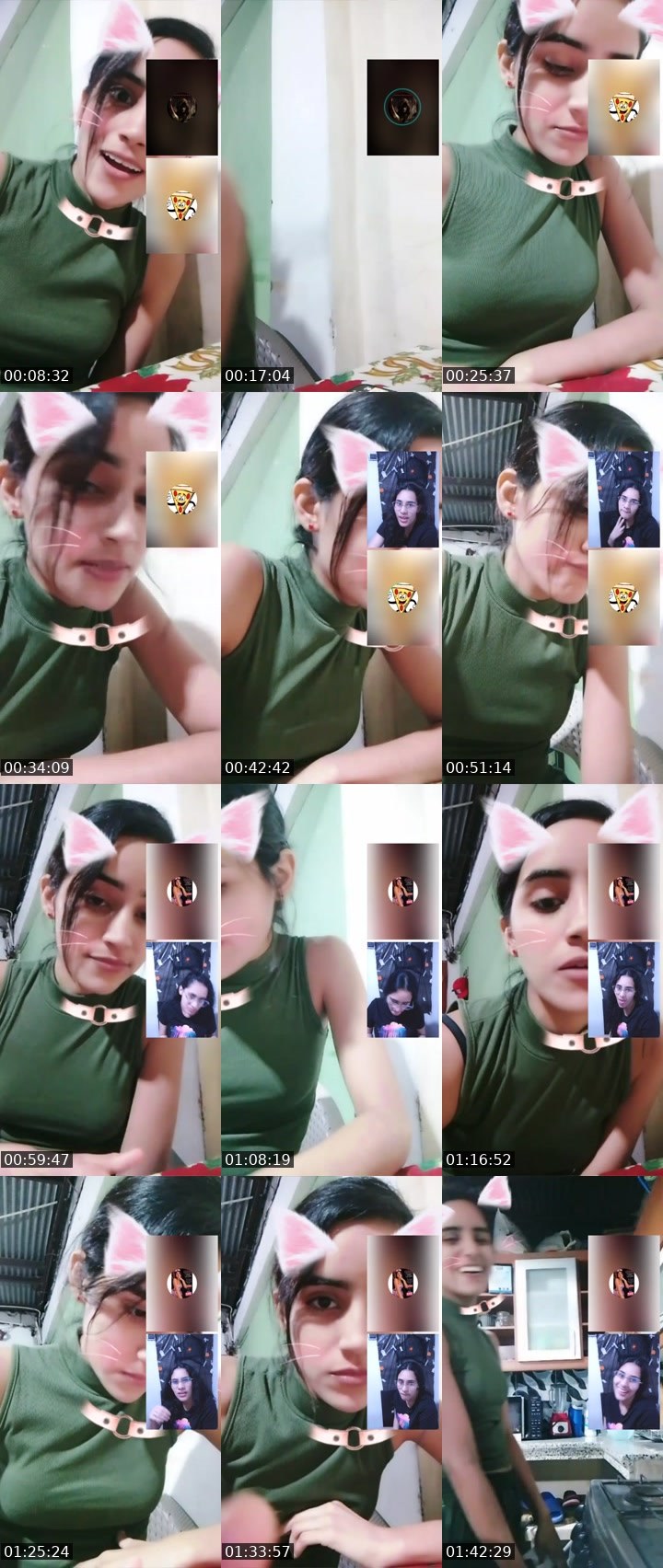 Contact-sheet preview of 🫧🌪️Ashley.P 🔥's Liveme recording