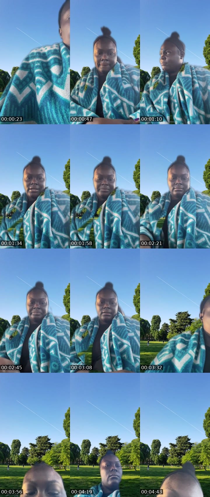 Contact-sheet preview of Yaadiegal's Liveme recording