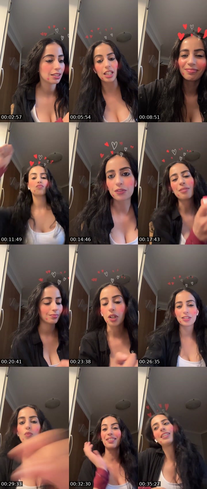 Contact-sheet preview of 𝐌𝐘𝐒𝐓𝐄𝐑𝐘 🐝's Liveme recording