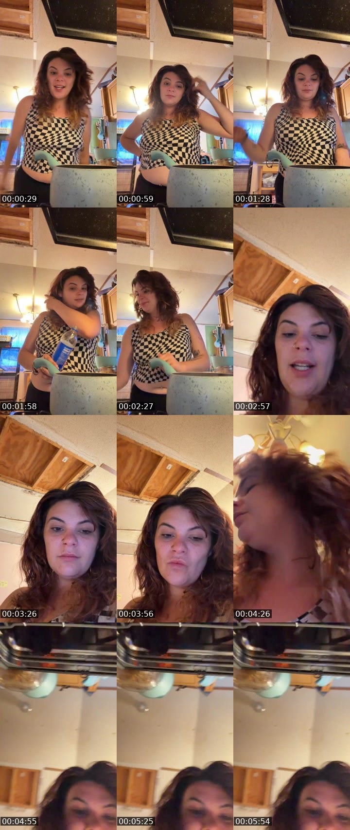 Contact-sheet preview of Haleymaa420's Liveme recording