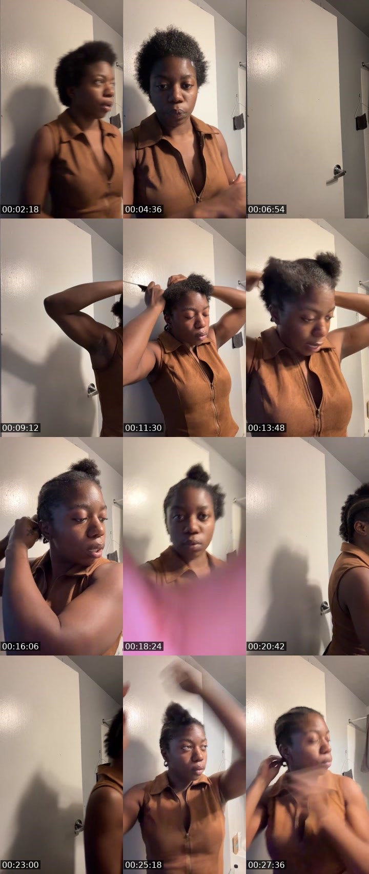 Contact-sheet preview of xBlackcherry's Liveme recording
