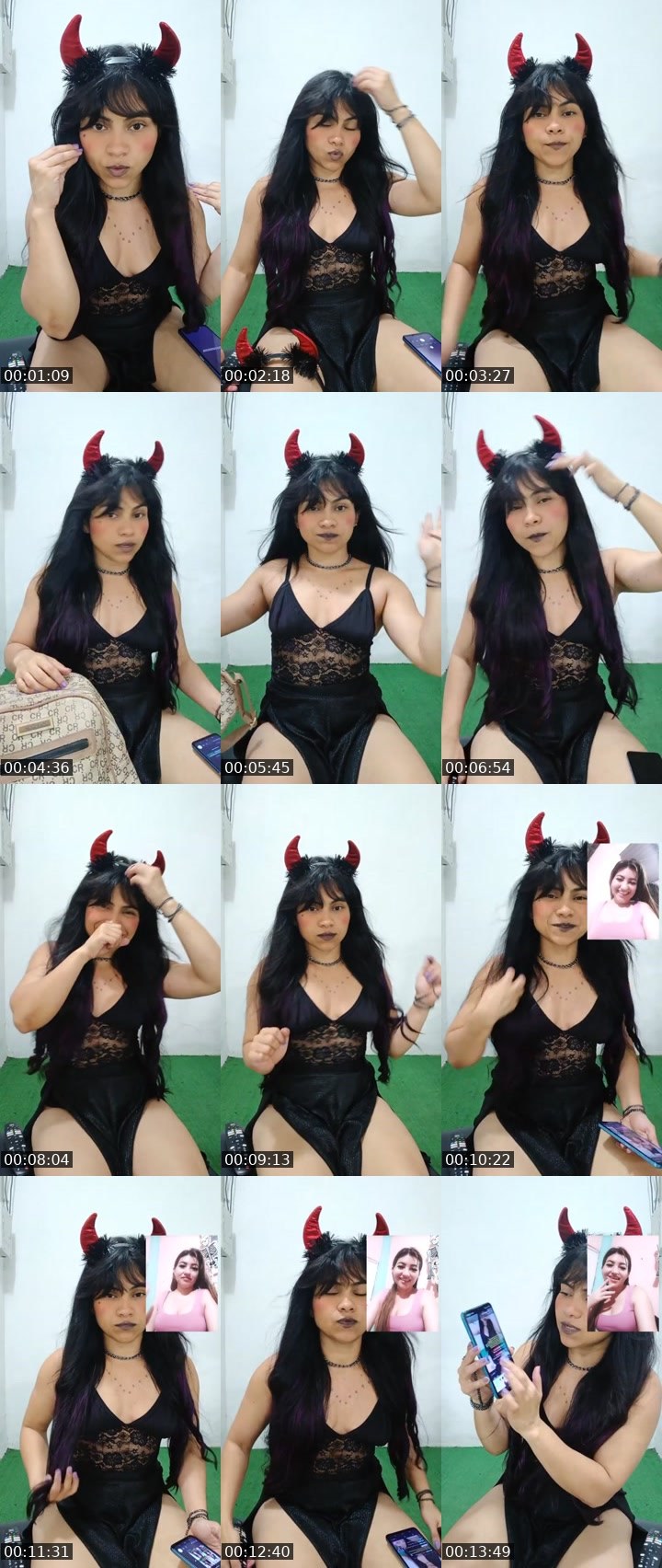 Contact-sheet preview of 🔆⃤🌈ᒐeidyᕈol's Liveme recording