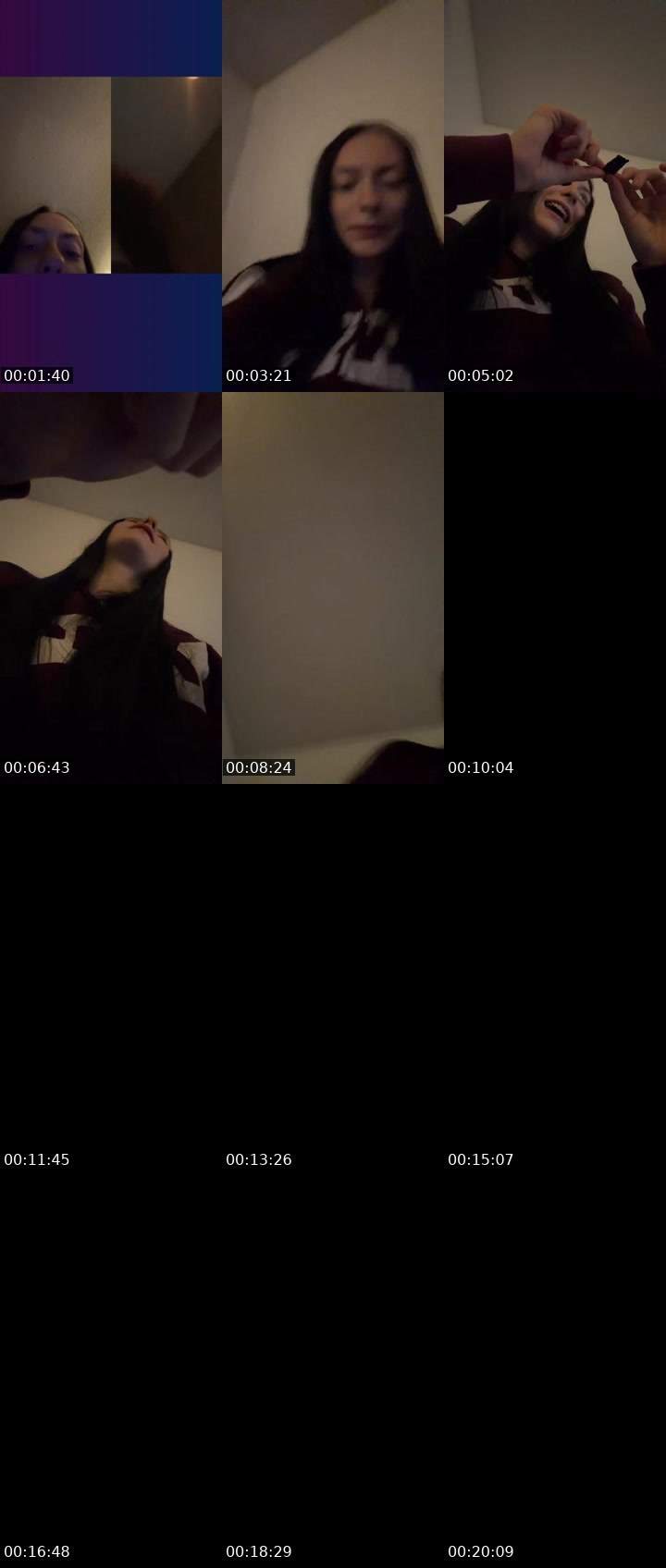 Contact-sheet preview of Arieal's Liveme recording
