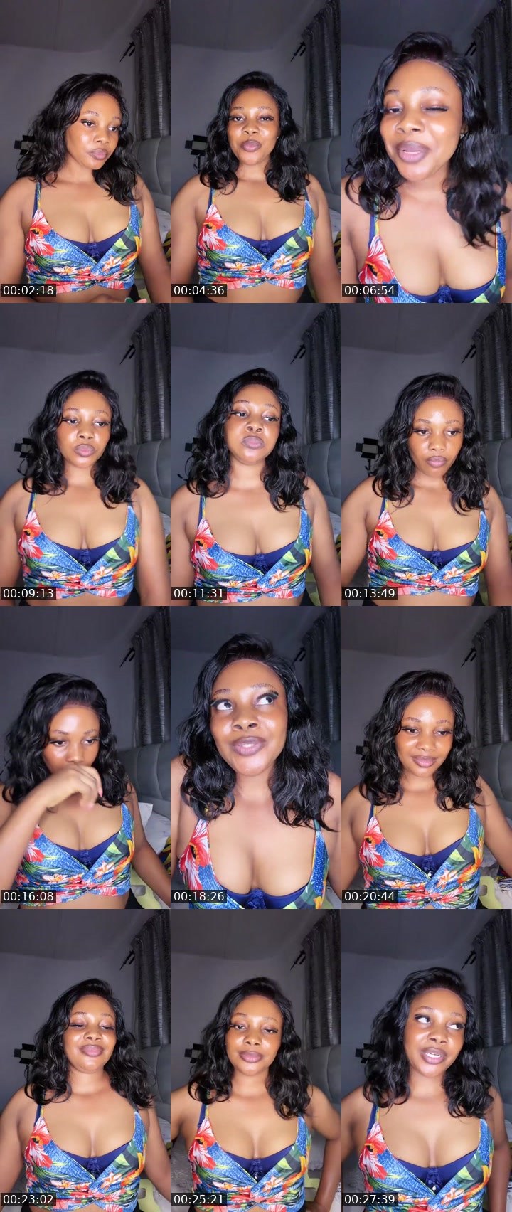Contact-sheet preview of Patra🔱's Liveme recording