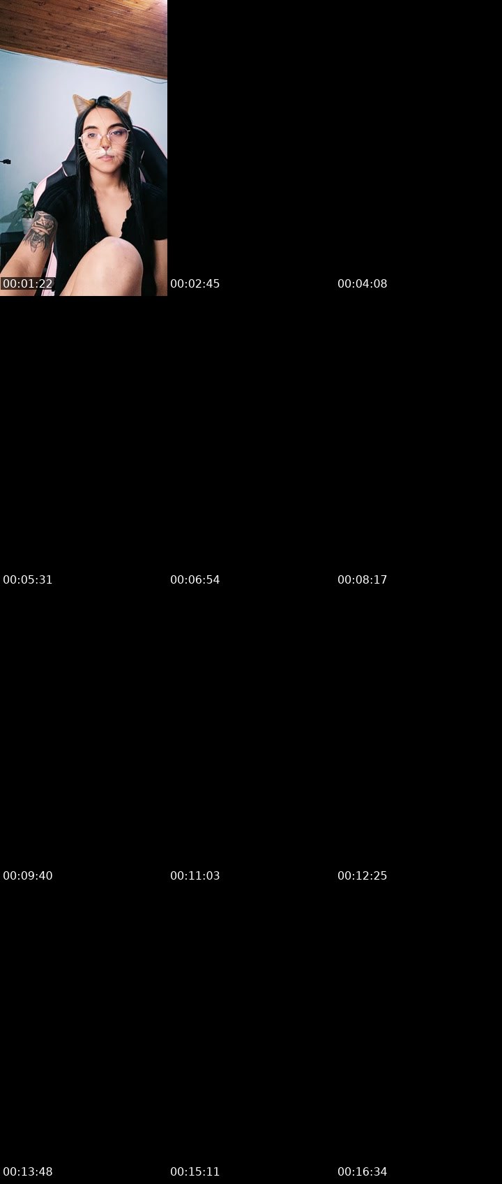 Contact-sheet preview of 🌐 CORA🖤🐼ZON's Liveme recording