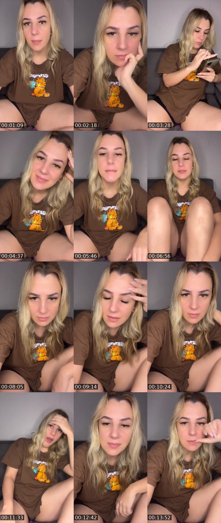 Contact-sheet preview of IZA🔥⃤'s Liveme recording