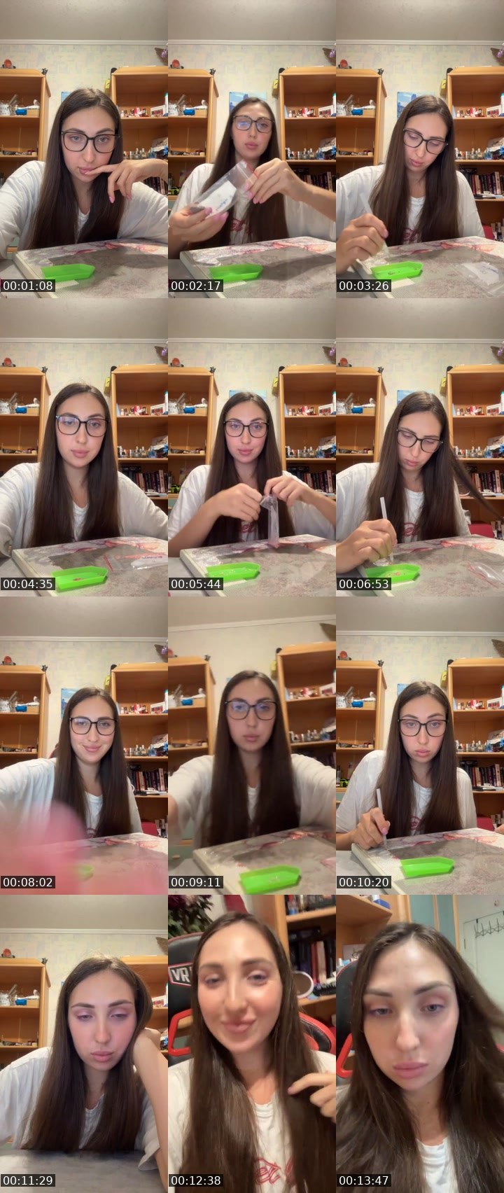 Contact-sheet preview of Honeybun🥰's Liveme recording
